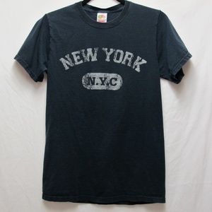 EUC New York NYC Black T-Shirt